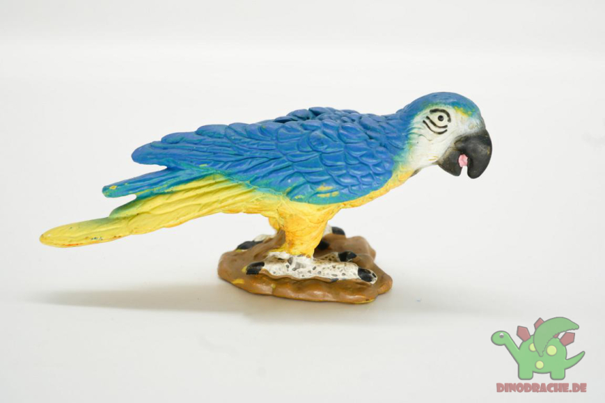 Schleich Papagei blau 14188